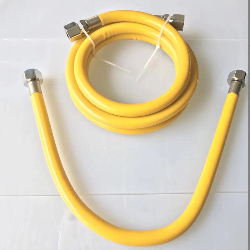 Propane Cooker Gas Hose , Thread Lpg Rubber Hose Pipe Family use
